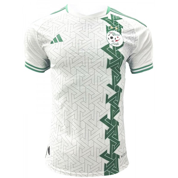 Algeria player version soccer jersey soccer uniform men's football kit tops sports white shirt 2024